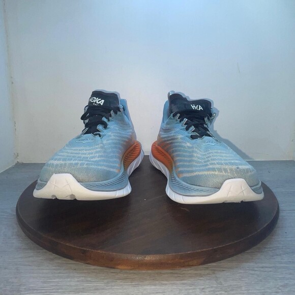 Hoka One One Mach 5 Blue Orange Running Shoes Sneakers 1127893 MSPBL Men’s 8 D main image 4